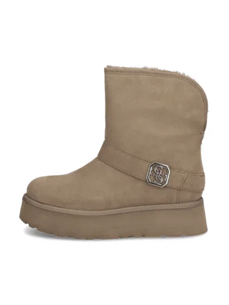 GUESS Kozačky khaki zelené
