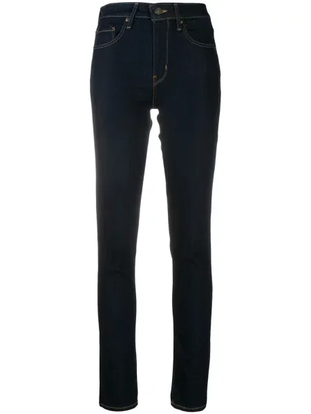 Decupat hanorac Levi's® cu autograf skinny fit gri