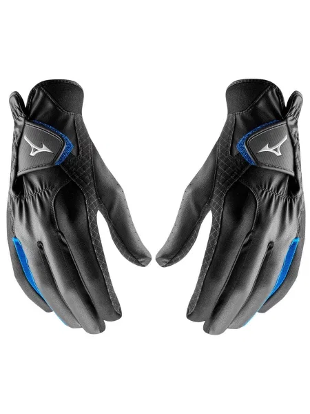 Rękawiczki Mizuno Rain Fit Rękawiczki golfowe Rękawiczki przeciwdeszczowe R czarne