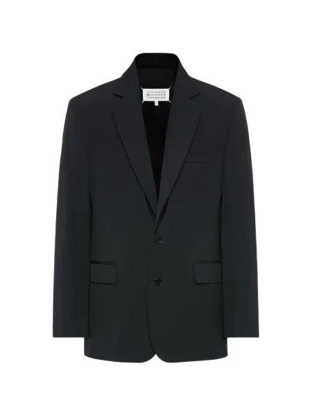 Sacou Maison Margiela de lână negru