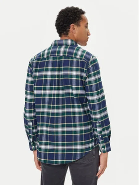Tommy Hilfiger Košeľa Hero Tmavomodrá zelená