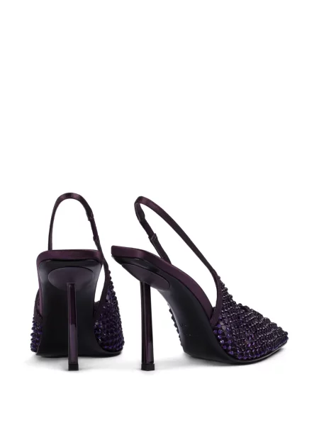 Pantofi cu toc Le Silla slingback violet