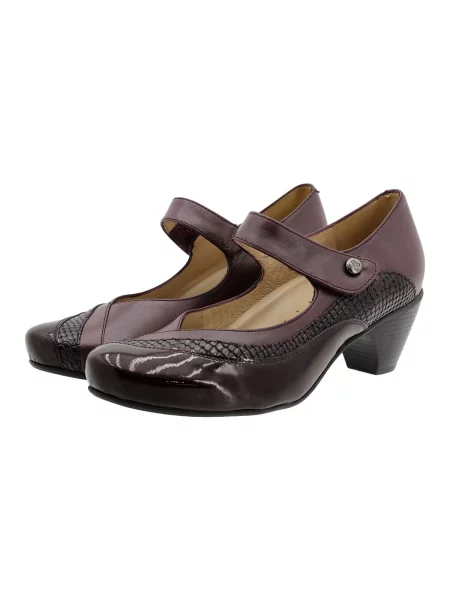 Pantofi Piesanto bordo