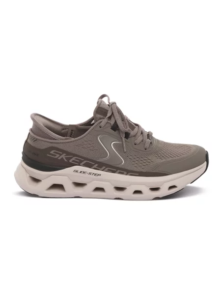Tenisky Skechers hnedá