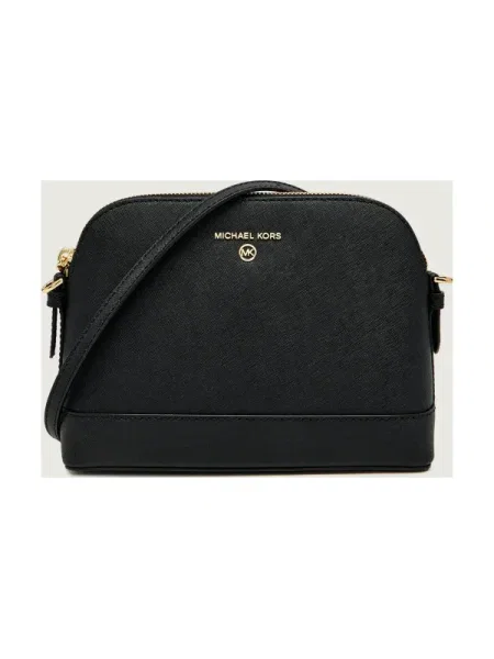 Bőr bőr táska Michael Kors fekete