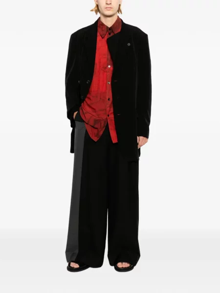 Μπλέιζερ Yohji Yamamoto με πέτο μαύρο
