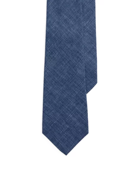 Cravată Ralph Lauren Purple Label de in albastru