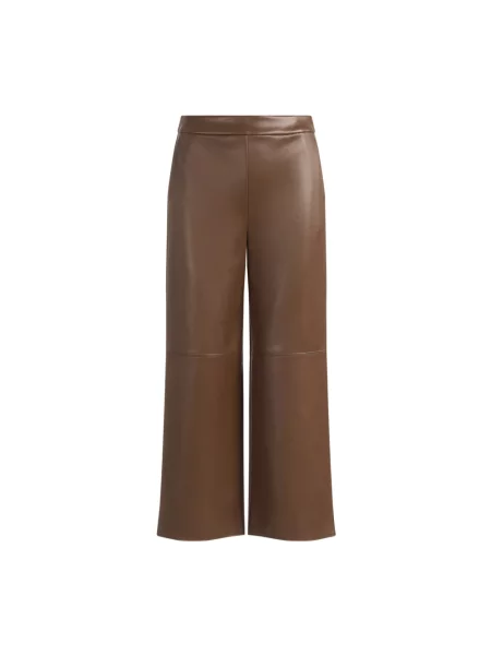 Spodnie Max Mara brązowe