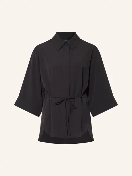 Inwear Košilová Halenka Qaileyiw S Rukávy černá
