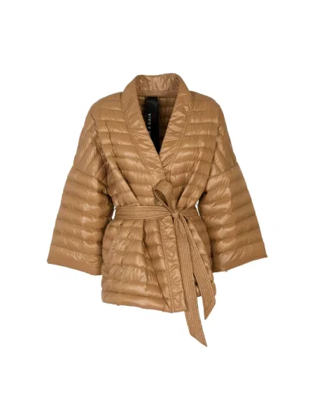 Kurtka puchowa Emma&gaia brązowa