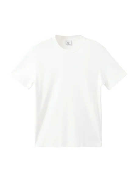 MANGO MAN Tricou Kimi murdar alb