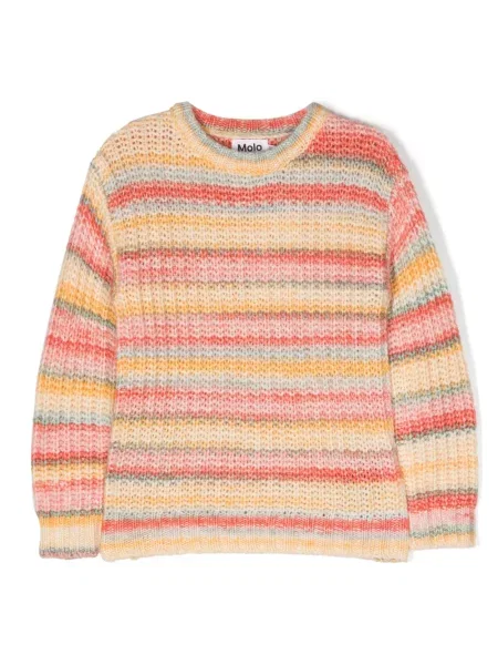 Sweter dziecięcy Molo pomarańczowy