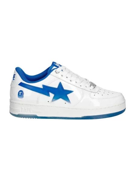 Sneakersy A Bathing Ape® skórzane białe
