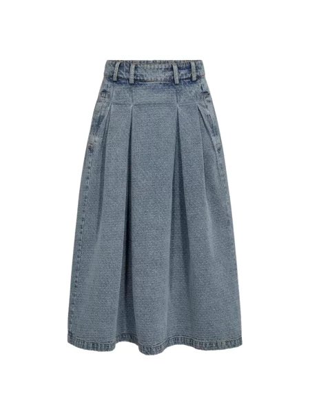 Co'couture Fustă LovaCC denim albastru