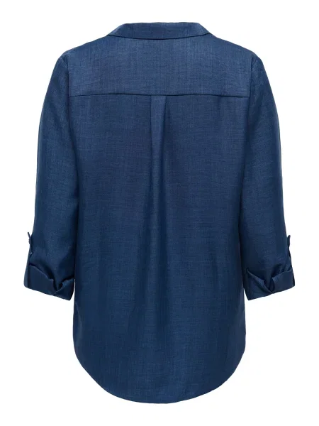 ONLY Bluză ONLRILLO MELLI denim albastru