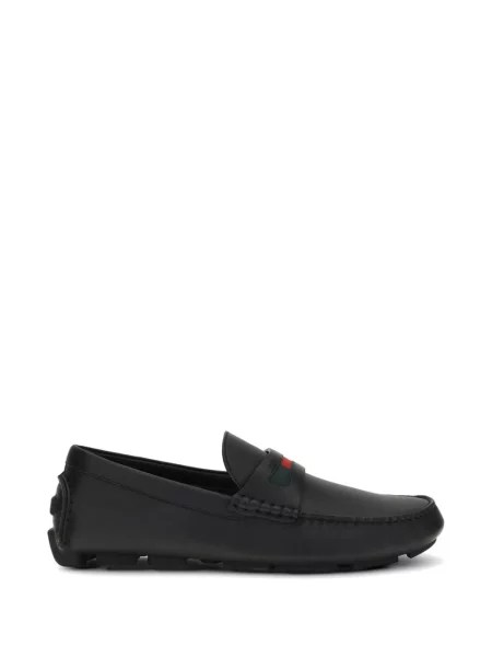 Pantofi loafer Gucci din piele negru