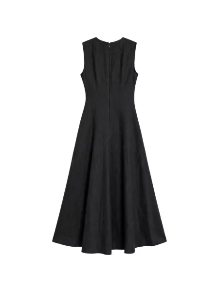 Rochie maxi Reformation de in fără mâneci negru