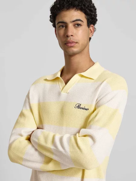 Koszulka polo z dzianiny o kroju regular fit z blokowymi Review