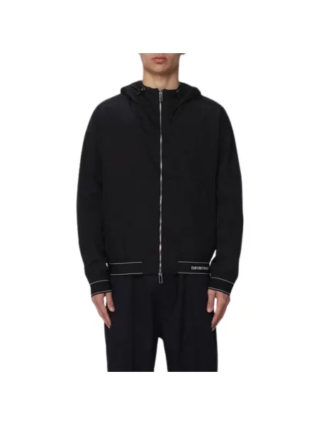 Lekka kurtka Emporio Armani czarna