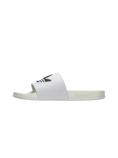ADIDAS ORIGINALS Saboți ADILETTE negru alb