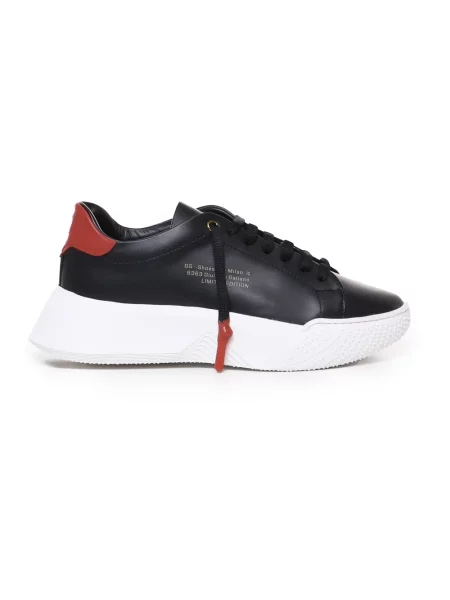 Sneakersy Giuliano Galiano skórzane czarne
