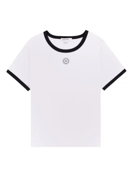 Tricou Sporty & Rich alb