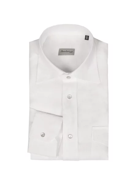 Риза Sartorio Napoli бяло