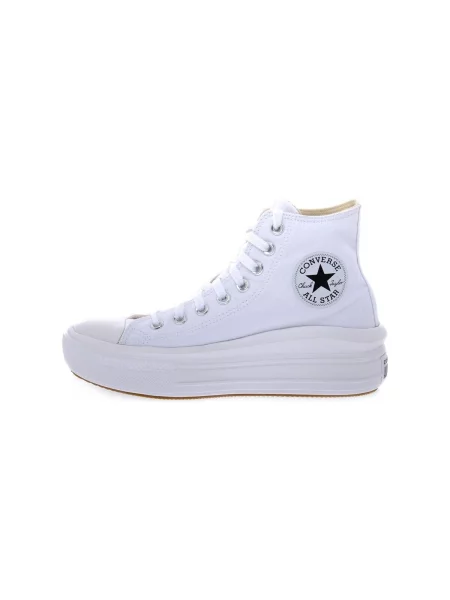 Tenisky Converse na platformě bílé