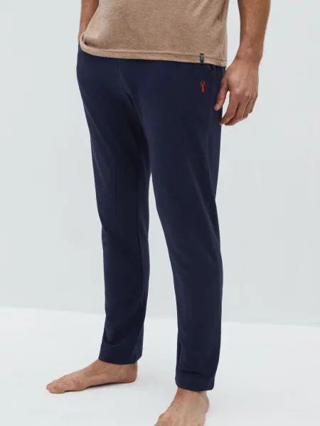 Next Pantaloni bleumarin roșu