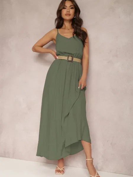 Rochie Închis cu Auxonia verde