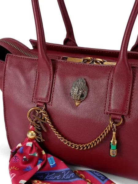 Кожаная сумка шоппер Kurt Geiger London