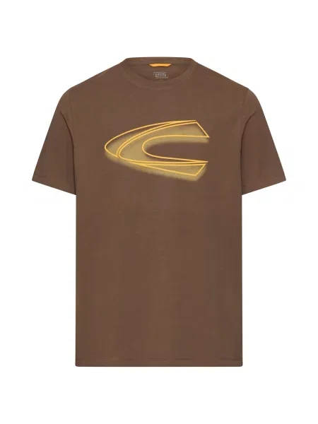 CAMEL ACTIVE Tricou brocart galben