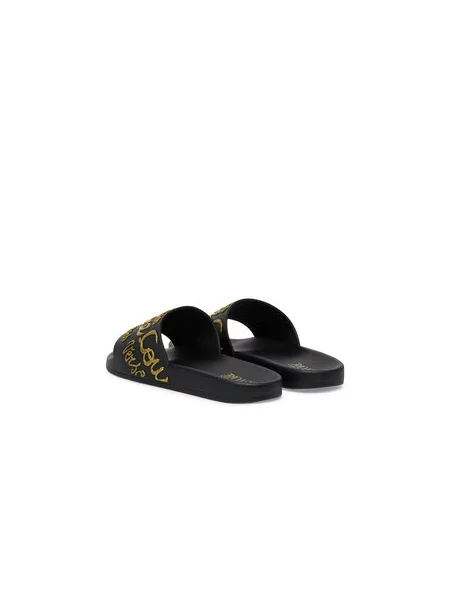 Nazouváky Versace Jeans Couture černá
