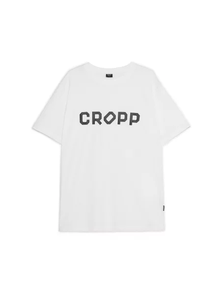 Cropp Футболка з написом білий