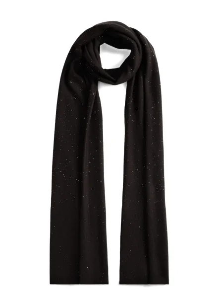 Šal Fabiana Filippi sa šljokicama crna