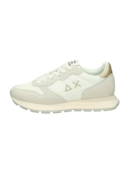 Sneakersy Sun68 skórzane casual białe