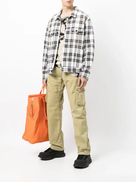 Cargo stiliaus kelnės Alpha Industries ruda