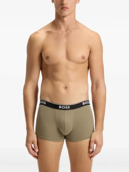 Bokserice Boss s autogramom crna
