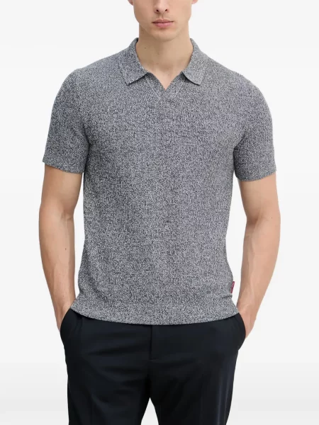 Scurt tricou Joop! tricotate gri