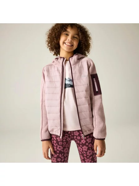 Kurtka dziecięca Regatta fioletowa