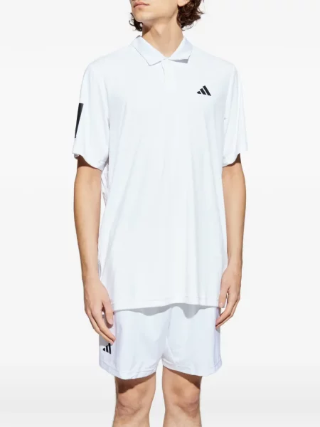 Τένις φόρεμα Adidas με λαιμόκοψη v με αυτόγραφο μαύρο