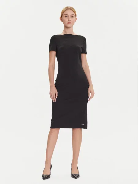 Calvin Klein Sukienka koktajlowa czarny