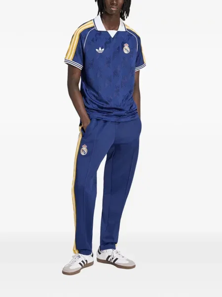 Tricou Adidas alergare cu șireturi din dantelă negru