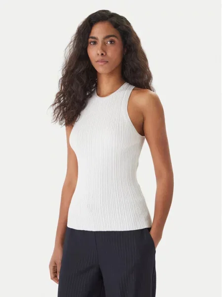 HUGO Top Sarepla Écru