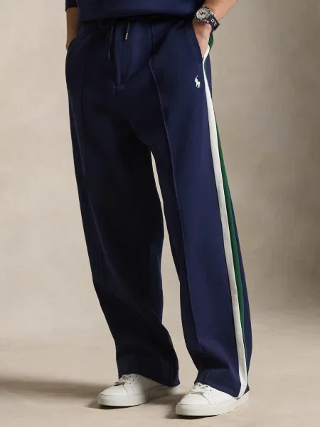 Polo Ralph Lauren Pantaloni bleumarin / verde alb