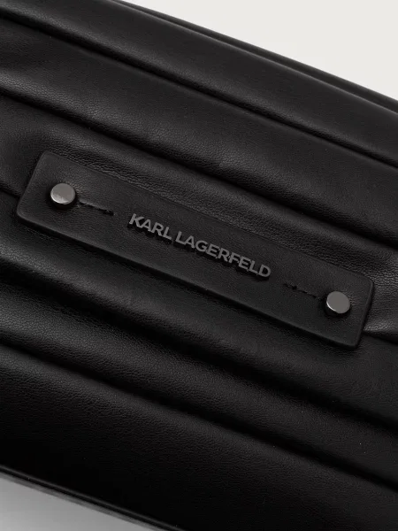 Кожаная сумка через плечо Karl Lagerfeld