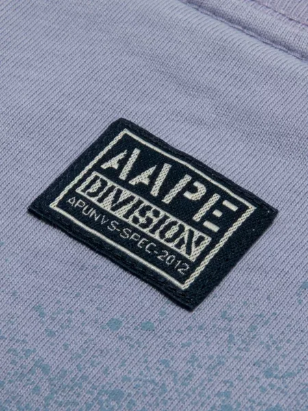 Tricou Aape By A Bathing Ape cu imagine violet