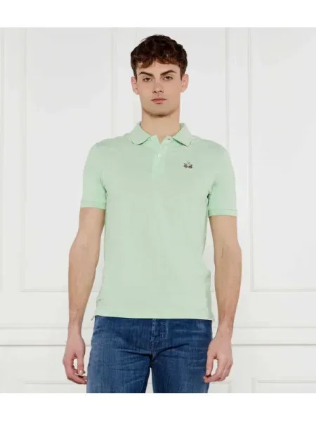 La Martina Polo | stretch pique verde