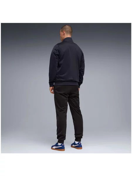 Pletený oblek Puma s autogramom modrá