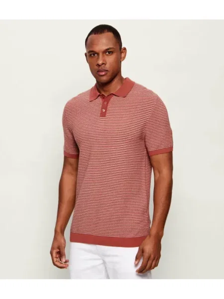 Tricou polo Drykorn portocaliu